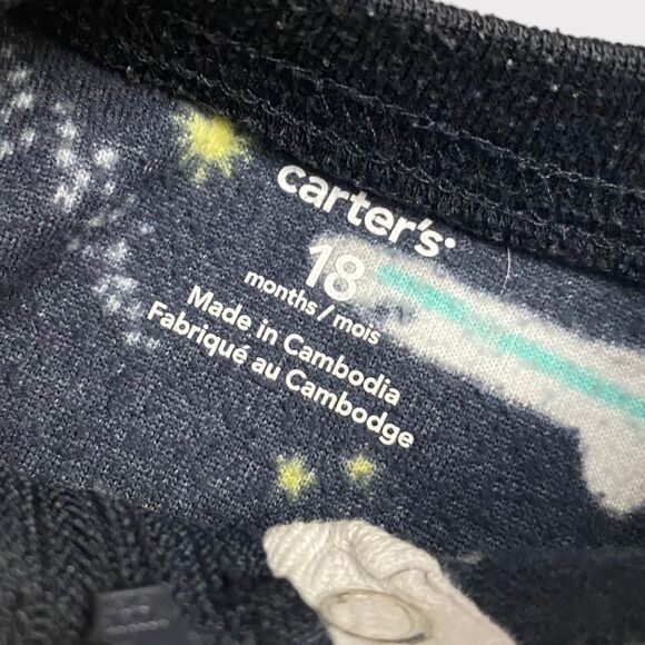 CARTER'S | 3/$15 Baby Boy Space Sleeper - Picture 4 of 4